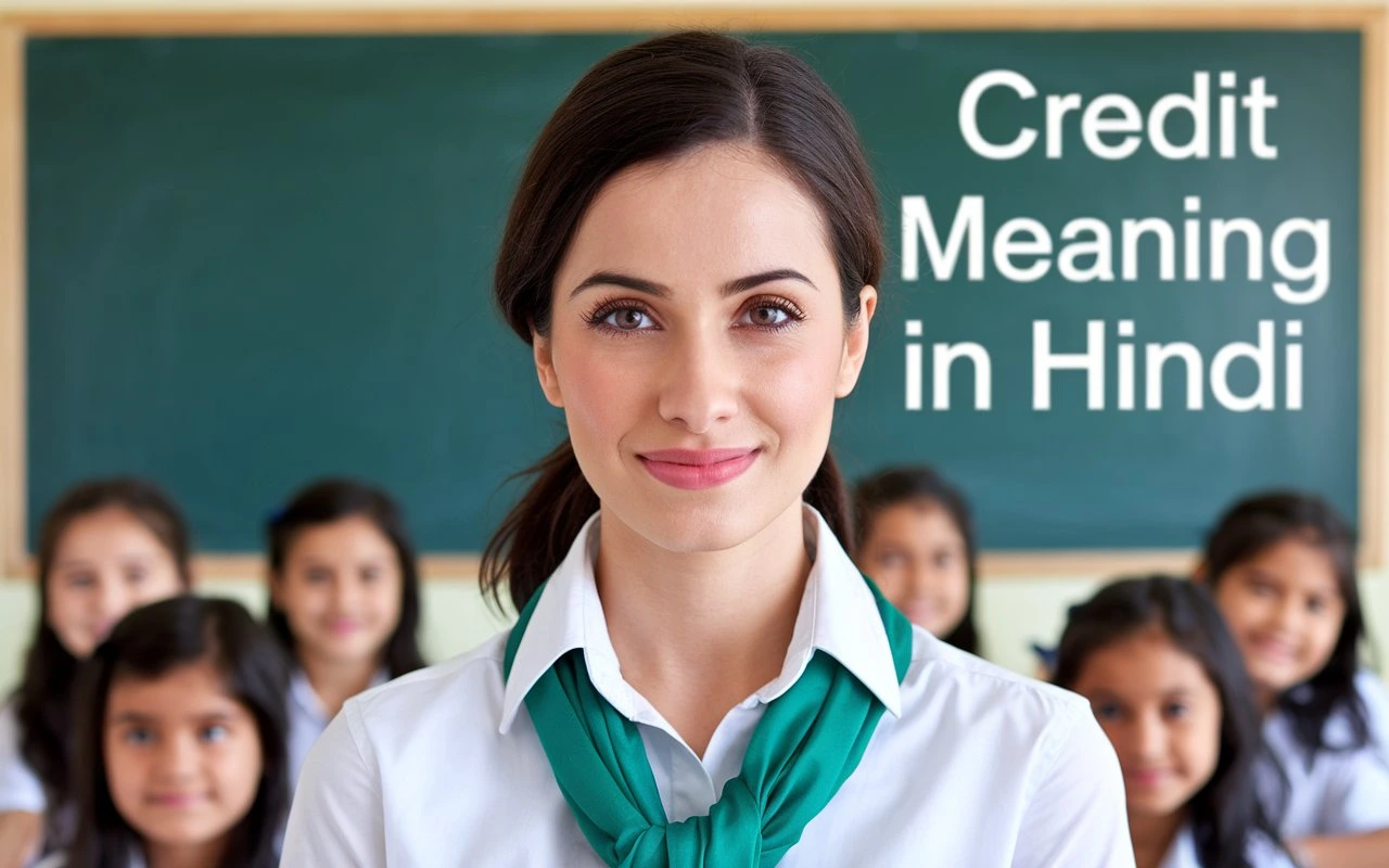 Credit Meaning in Hindi-hindimeanings.com