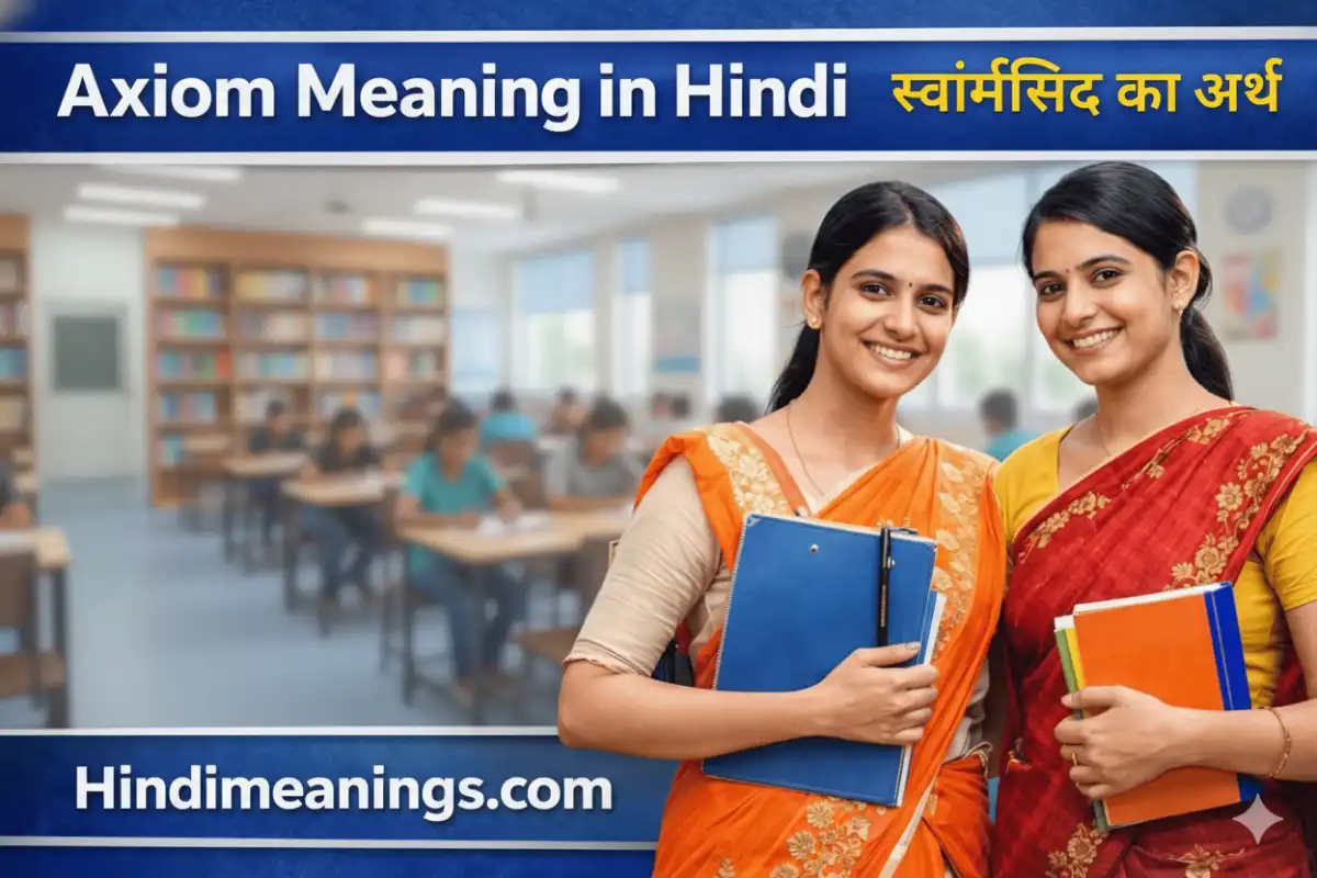 Axiom Meaning in Hindi