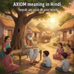 AXIOM MEANING HINDI