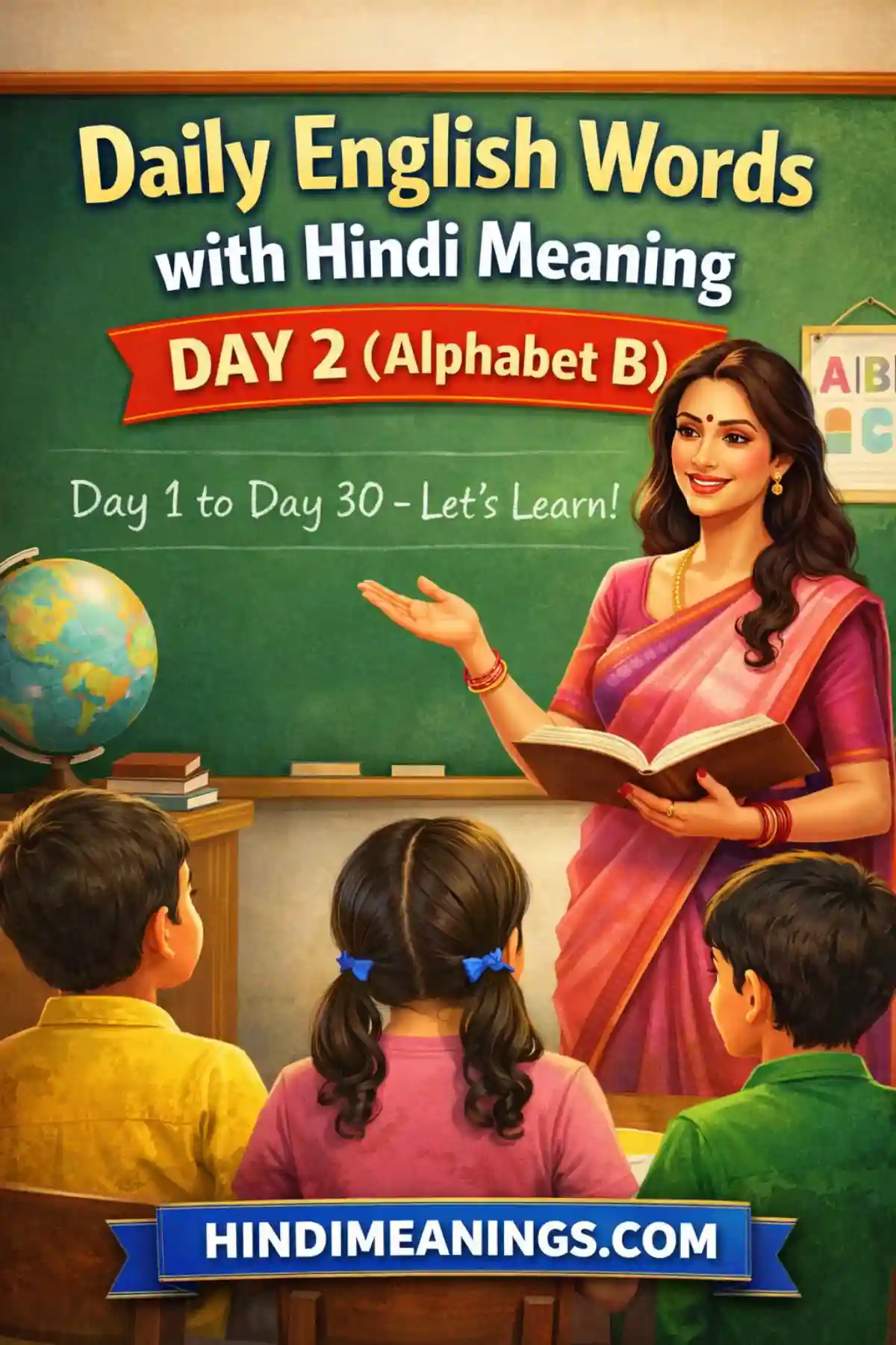 Daily English Words with Hindi Meaning – Day 2