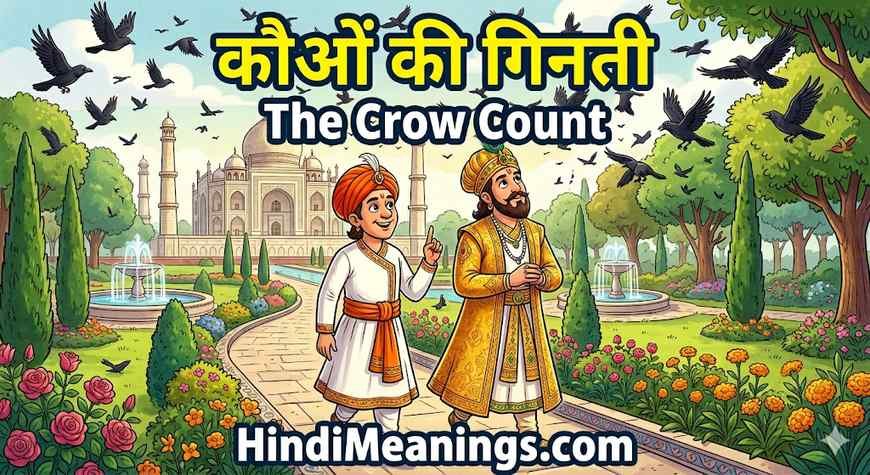 Akbar and birbal crow storie