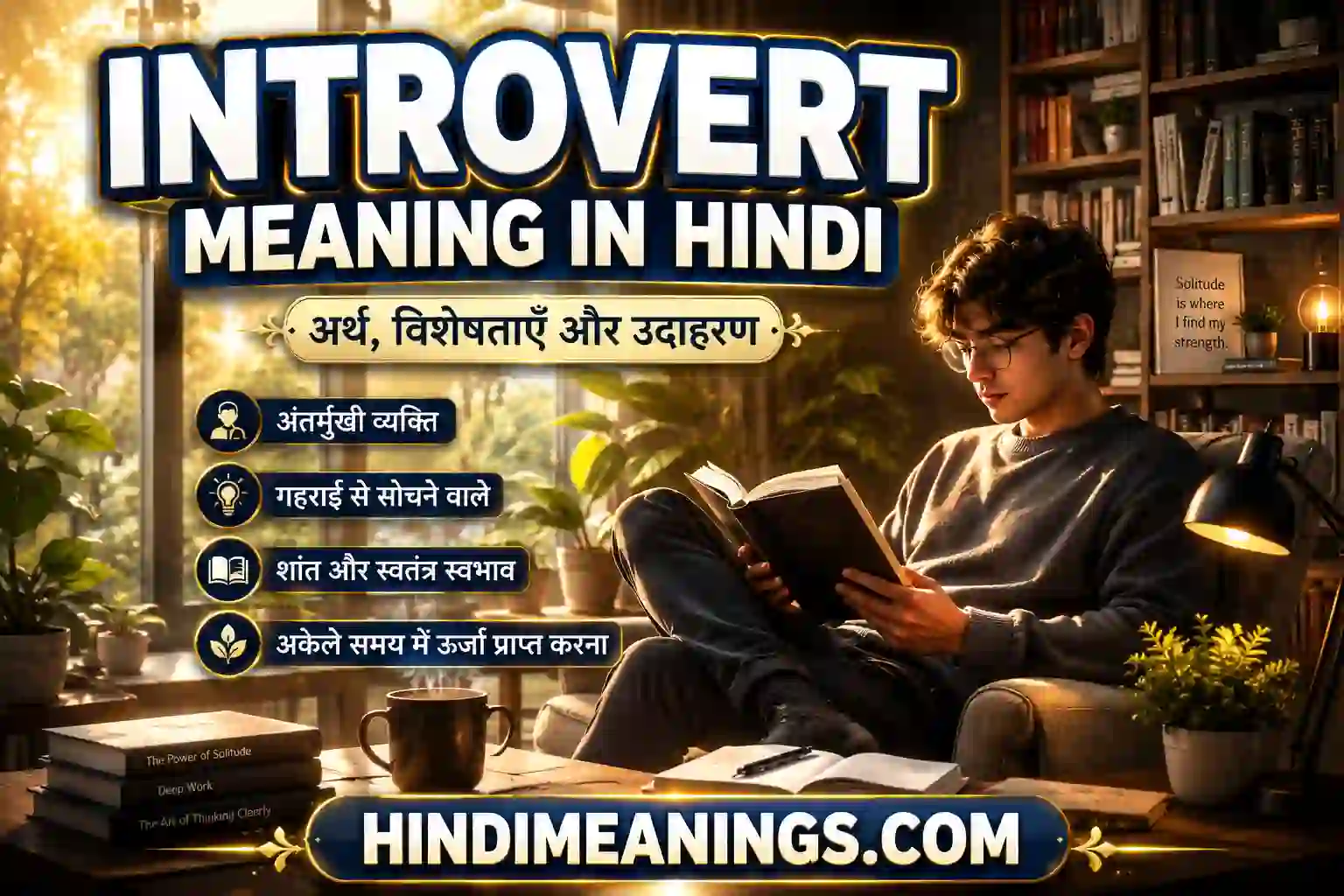 Introvert Meaning in Hindi
