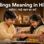 Siblings Meaning in Hindi