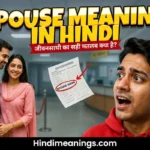 Spouse Meaning in Hindi