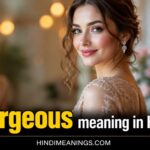 Gorgeous meaning in hindi