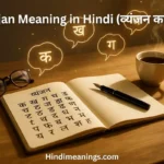 Vyanjan Meaning in Hindi
