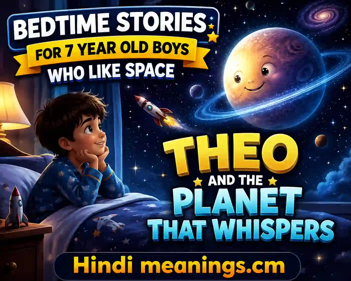 Bedtime Stories for 7 Year Old Boys Who Like Space