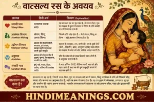 वात्सल्य रस के अवयव-Vatsalya Ras Ki Paribhasha1