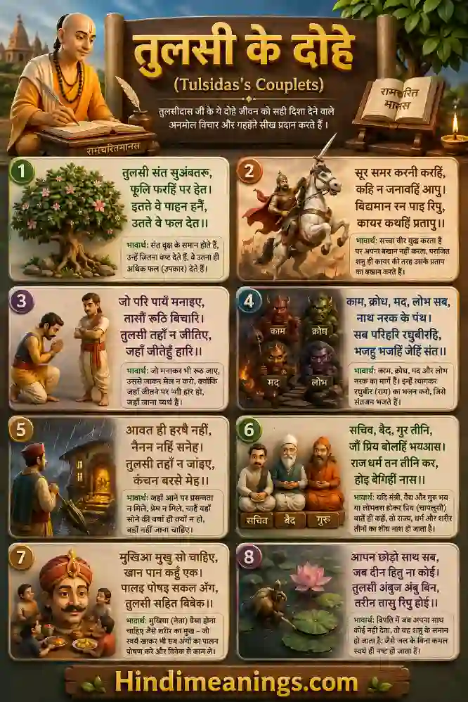 Class 11-Tulasi key Dohey-1-तुलसी के दोहे (Tulsidas's Couplets)