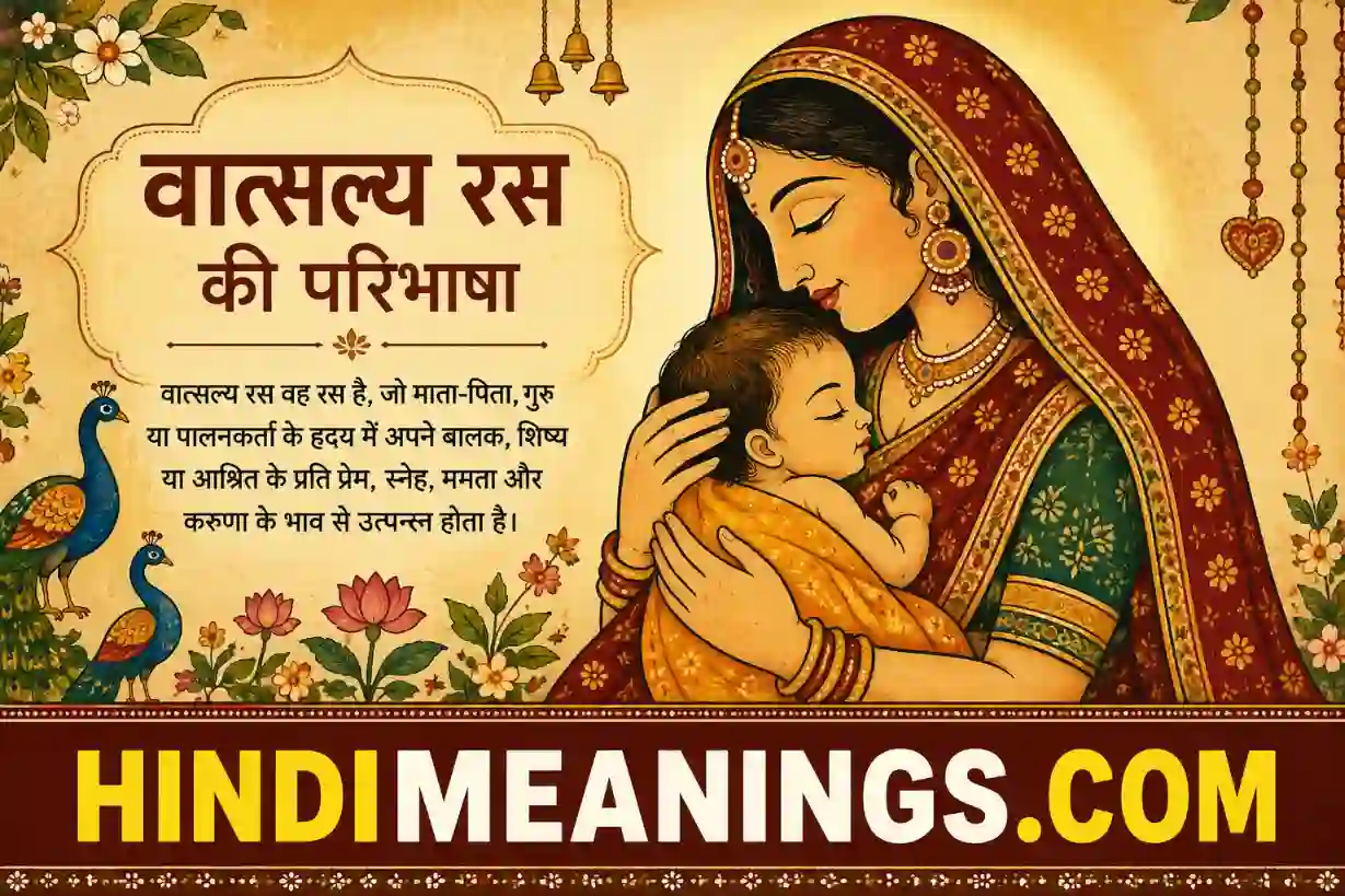वात्सल्य रस के अवयव-elements of vastalyav