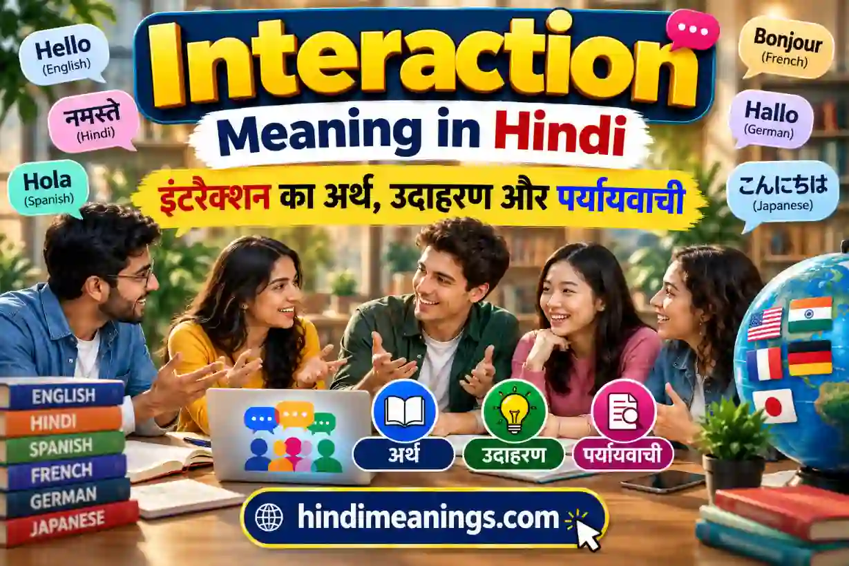 Interaction Meaning in Hindi